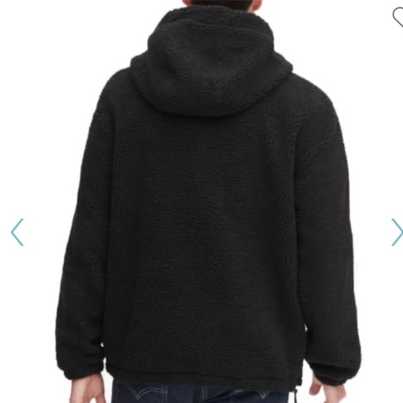 Levi’s half zip faux Sherpa hoodie cozy warm - Picture 2 of 10